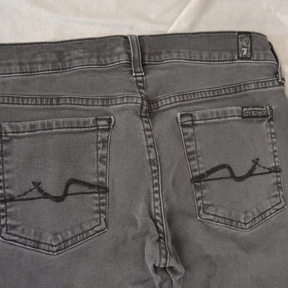 7 For All Mankind Skinny Jean - Size 26 - Picture 7 of 9
